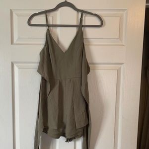 Army Green Romper